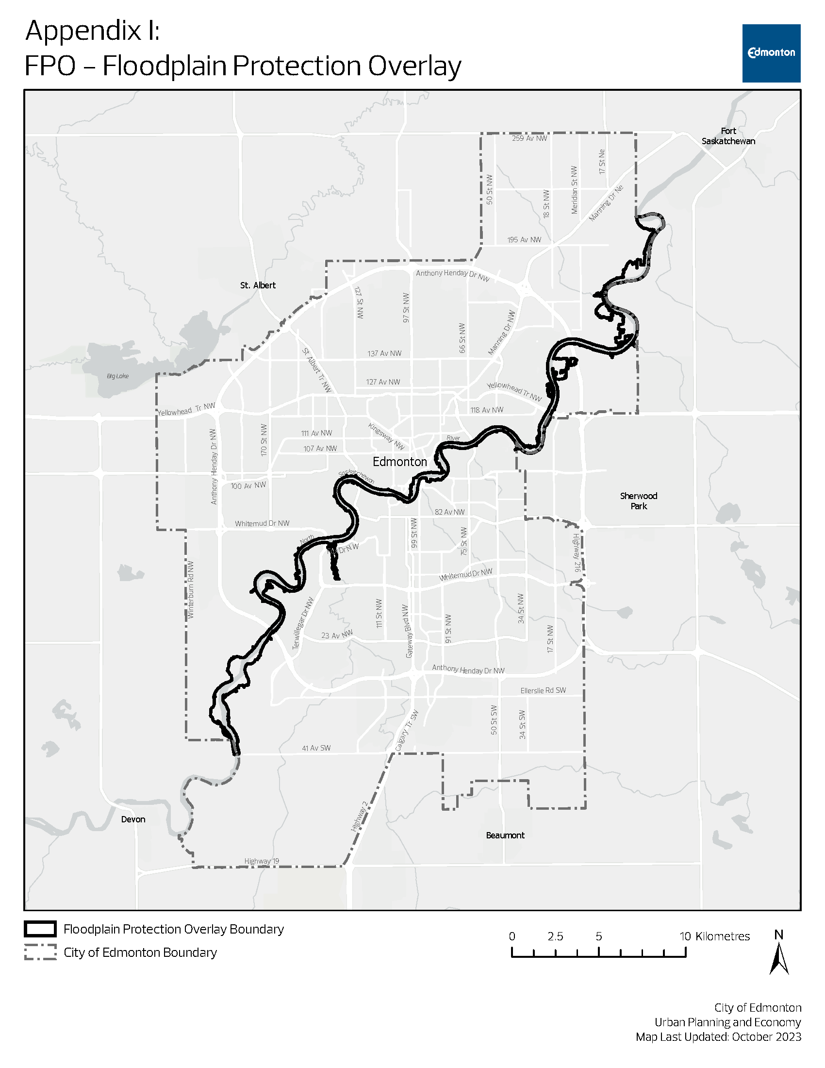 Floodplain Protection Overlay map