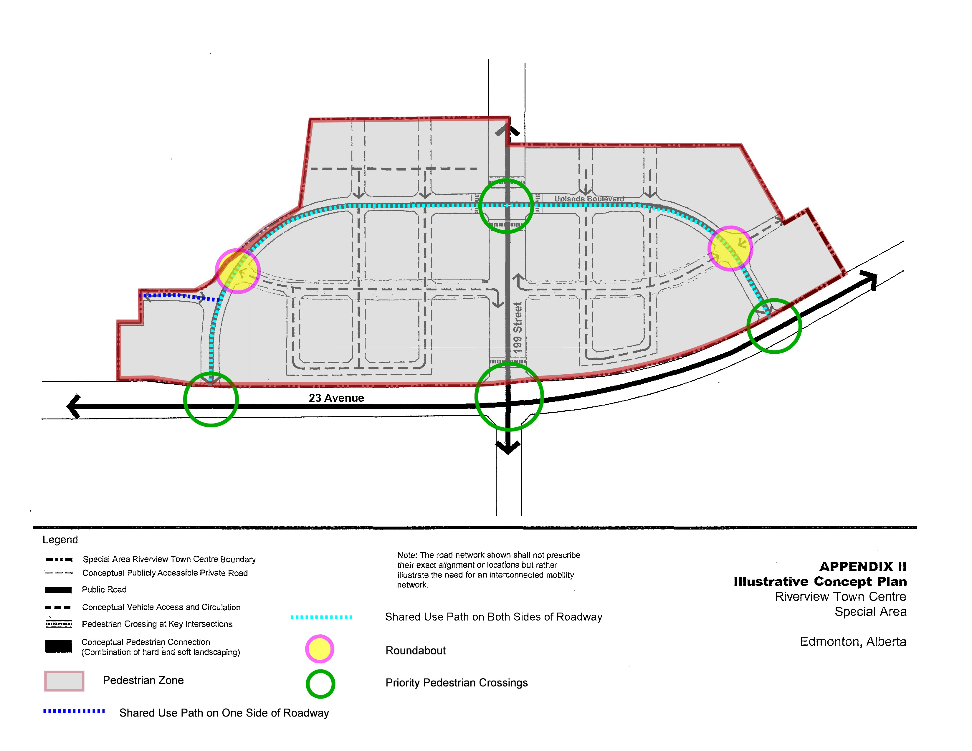 Riverview Town Centre illustrative concept plan