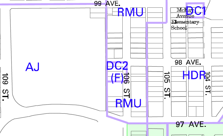 DC2 (F) Park Plaza Zoning Map