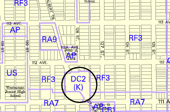 DC2 (K) M37 Zoning Map