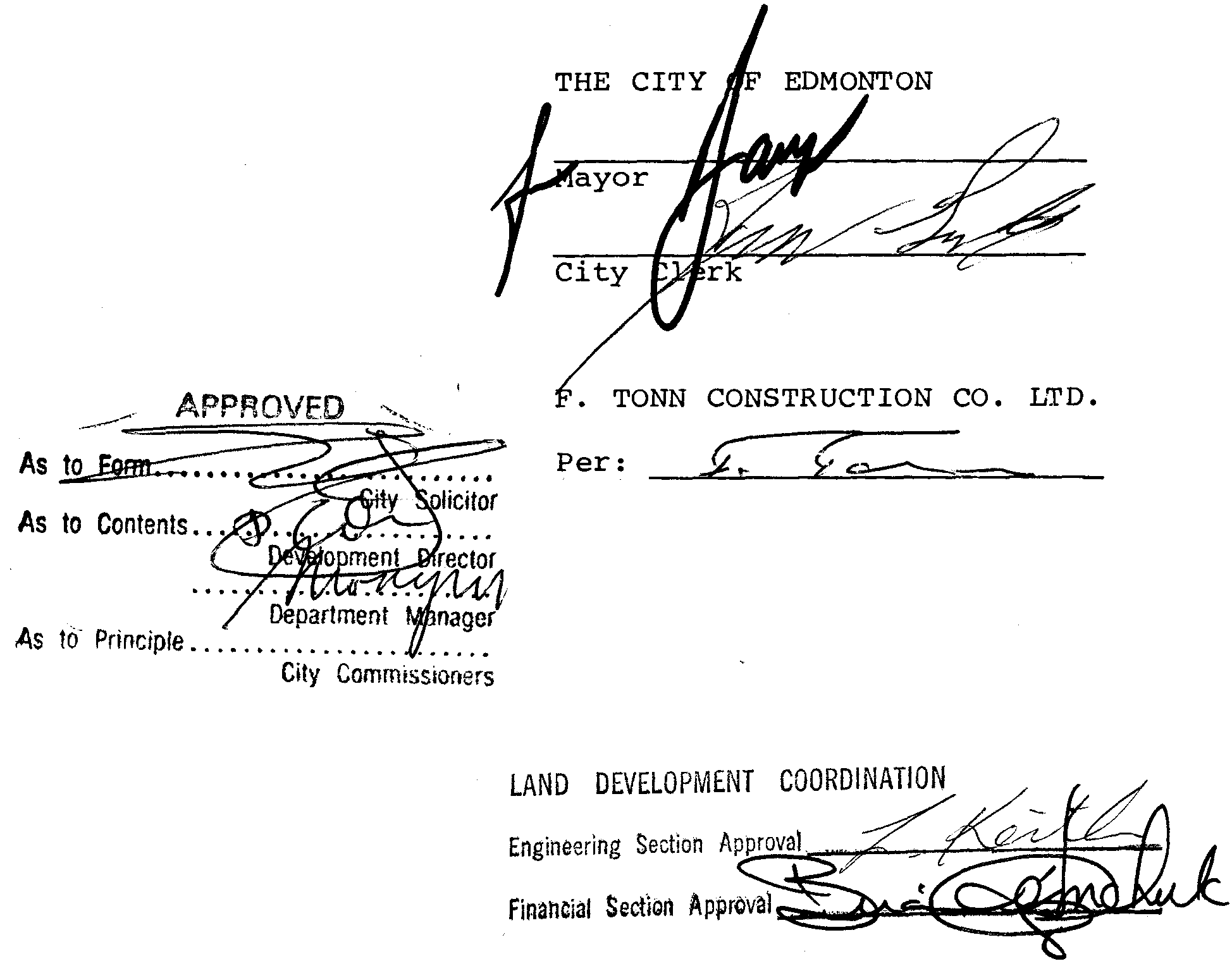 DC2 (W) Signatures