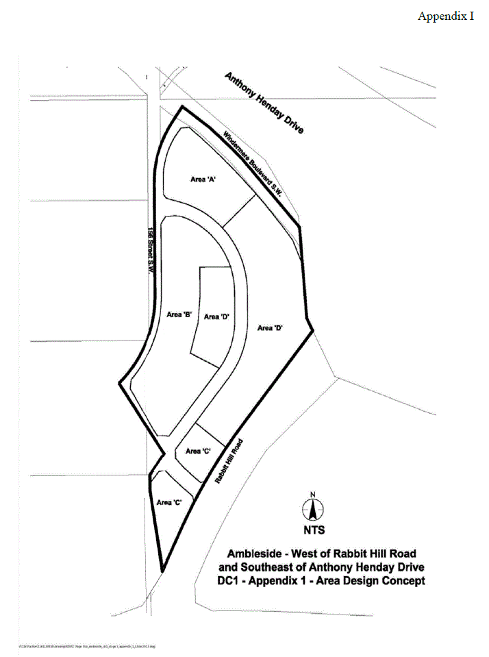 Bylaw 17494 - Appendix I