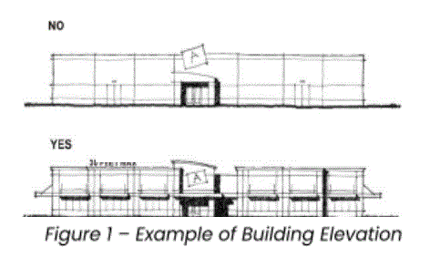 20462 4.9 Figure 1 - Example of Building Elevation